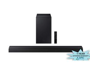 Samsung HW-A550 2.1ch Black Wireless Soundbar with Subwoofer with an Additional 1 Year Coverage by Epic Protect (2021)