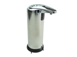 Stainless Steel Automatic Soap Dispenser IR Sensor Liquid Hand Sanitizer 251ML sliver Stainless Steel Automatic Soap Dispenser IR Sensor Liquid Hand Sanitizer 251ML sliver