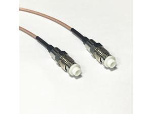 New FME Female to Female Jack Connector RG178 Coaxial Cable 15CM 6" Adapter Pigtail New FME Female to Female Jack Connector RG178 Coaxial Cable 15CM 6" Adapter Pigtail