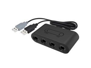 4 Ports USB Adapters for Nintendo GC Wii U PC NGC Controller Converter 4 Ports USB Adapters for Nintendo GC Wii U PC NGC Controller Converter