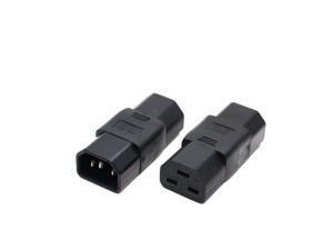 IEC320 IEC 320 C13 to C21 C19 Male to Female Extension PDU UPS Power Adapter connector Rated 10A 250V IEC320 IEC 320 C13 to C21 C19 Male to Female Extension PDU UPS Power Adapter connector Rated 10A 250V