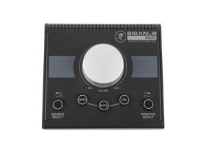 Mackie Big Knob Passive 2x2 Studio Monitor Controller W/2x 6' 1/4" TRS Cable
