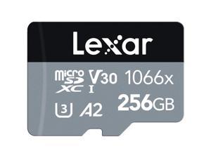Lexar Professional MicroSDXC 256GB 1066x UHSI Class 10 W Adapter