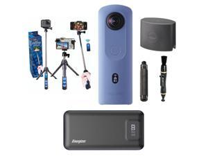 Ricoh Theta THETA SC2 4K 360 Spherical Camera, Blue - With Accessory Bundle Ricoh Theta THETA SC2 4K 360 Spherical Camera, Blue - With Accessory Bundle