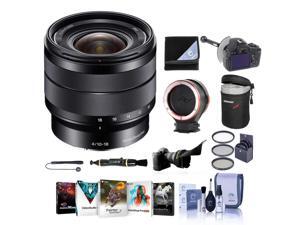 Sony 10-18 F/4 OSS E-Mount Lens - with Premium Accessory Bundle #SEL1018 KB Sony 10-18 F/4 OSS E-Mount Lens - with Premium Accessory Bundle #SEL1018 KB