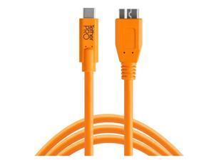 Tether Tools TetherPro USB-C to 3.0 Micro-B Cable, 15', Orange #CUC3315-ORG Tether Tools TetherPro USB-C to 3.0 Micro-B Cable, 15', Orange #CUC3315-ORG