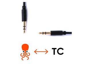 Tentacle Sync Tentacle to Tentacle Adapter Cable with 3.5mm Mini Jacks #C07 Tentacle Sync Tentacle to Tentacle Adapter Cable with 3.5mm Mini Jacks #C07