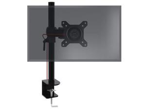 Duronic DM351X1 Single LCD LED Desk Mount ((Die-Cast Aluminium)) Monitor Stand Bracket with Tilt and Swivel (Tilt ±15°|Swivel 180°|Rotate 360°)
