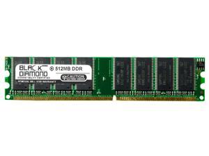 512MB RAM Memory for Gateway E series E 4100 FX Pro R1 184pin PC3200 DDR DIMM 400MHz Black Diamond Memory Module Upgrade