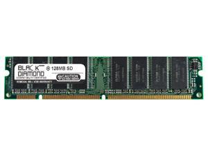 128MB RAM Memory for Asus P3 Series P3B-F 164pin PC133 SDRAM DIMM 133MHz Black Diamond Memory Module Upgrade