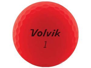 Volvik 9527 Volvik 2020 Vivid 3 Pc Golf Balls Matte Red Volvik 9527 Volvik 2020 Vivid 3 Pc Golf Balls Matte Red