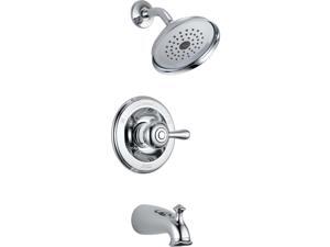 Delta Chrome 1-Handle Lever Tub and Shower Faucet 14478-SHL Delta Chrome 1-Handle Lever Tub and Shower Faucet 14478-SHL