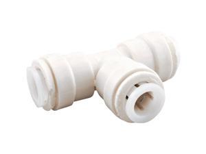 Watts 3/8 In. x 3/8 In. x 3/8 In. OD Tubing Quick Connect Plastic Tee PL-3023 Watts 3/8 In. x 3/8 In. x 3/8 In. OD Tubing Quick Connect Plastic Tee PL-3023