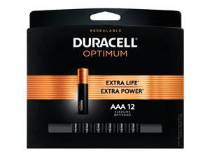 Duracell Optimum AAA Batteries, Pack of 12 Duracell Optimum AAA Batteries, Pack of 12