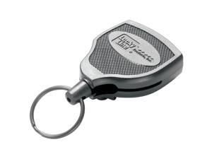 Lucky Line Key Bak Clip-On 48 In. Chrome Retractable Key Chain 43651 Lucky Line Key Bak Clip-On 48 In. Chrome Retractable Key Chain 43651