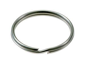 Lucky Line Tempered Steel Nickel-Plated 1/2 In. Key Ring (100-Pack) 76000 Lucky Line Tempered Steel Nickel-Plated 1/2 In. Key Ring (100-Pack) 76000