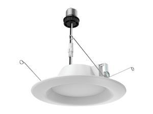 Satco 5 In./6 In. Retrofit Non-IC Rated White LED Recessed Light Kit S29313 Satco 5 In./6 In. Retrofit Non-IC Rated White LED Recessed Light Kit S29313