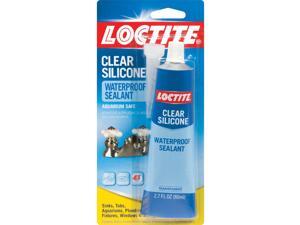 Loctite 2.7 Oz. Clear Silicone Sealant 908570 Loctite 2.7 Oz. Clear Silicone Sealant 908570