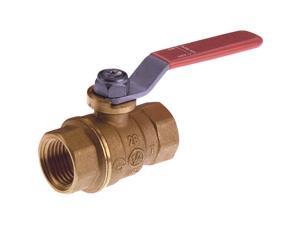 ProLine 1 In. FIP Forged Brass Full Port Ball Valve 107-405NL ProLine 1 In. FIP Forged Brass Full Port Ball Valve 107-405NL