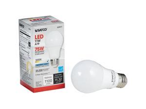 Satco 40W Equivalent Warm White A19 Medium Dimmable LED Light Bulb S29830 Satco 40W Equivalent Warm White A19 Medium Dimmable LED Light Bulb S29830