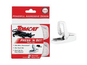 Tomcat Press 'N Set Mechanical Mouse Trap (2-Pack) 0360710 Tomcat Press 'N Set Mechanical Mouse Trap (2-Pack) 0360710