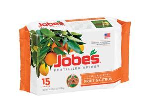 Jobe's 9-12-12 Fruit & Citrus Tree Fertilizer Spikes (15-Pack) 01612