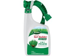 Scotts Turf Builder 32 Oz. 2000 Sq. Ft. 29-0-3 Liquid Lawn Fertilizer 5420406 Scotts Turf Builder 32 Oz. 2000 Sq. Ft. 29-0-3 Liquid Lawn Fertilizer 5420406