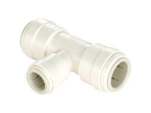 Watts 1/2 In. x 1/2 In. x 1/4 In. Reducing Quick Connect Plastic Tee Watts 1/2 In. x 1/2 In. x 1/4 In. Reducing Quick Connect Plastic Tee