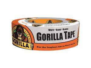 GORILLA TAPE 6025001 Duct Tape,Round,White,5-3/4 in. dia.