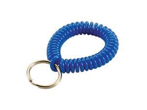 Lucky Line Tempered Steel 7/8 In. Ring Wrist Coil Key Chain 41001 Lucky Line Tempered Steel 7/8 In. Ring Wrist Coil Key Chain 41001
