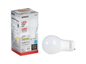 Satco 60W Equivalent Warm White A19 GU24 LED Light Bulb S29840 Satco 60W Equivalent Warm White A19 GU24 LED Light Bulb S29840