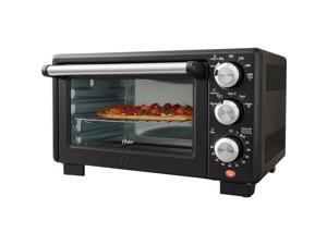 Oster 4-Slice Matte Black Compact Toaster Oven 2132650