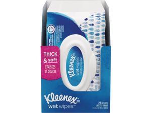Kleenex Gentle Clean Wet Wipes Flip-Top Pack (24 Count) 47777 Kleenex Gentle Clean Wet Wipes Flip-Top Pack (24 Count) 47777