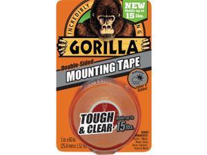 Mounting Tape,Clear,5 ft. L GORILLA GLUE 6065001