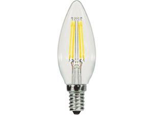 Satco 2pk 5.5w Led Cand Bulb S21706 Satco 2pk 5.5w Led Cand Bulb S21706