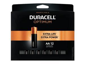 Duracell Optimum AA Batteries, Pack of 12