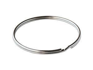 Lucky Line Tempered Steel Nickel-Plated 5/8 In. Key Ring (100-Pack) 76100 Lucky Line Tempered Steel Nickel-Plated 5/8 In. Key Ring (100-Pack) 76100