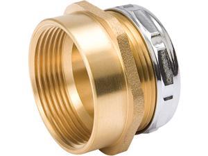 B&K 1-1/4 In. x 1-1/2 In. Brass Waste Adapter 158-976 B&K 1-1/4 In. x 1-1/2 In. Brass Waste Adapter 158-976