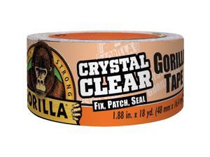 Gorilla 1.88 In. x 18 Yd. Crystal Clear Duct Tape, Clear 6060002
