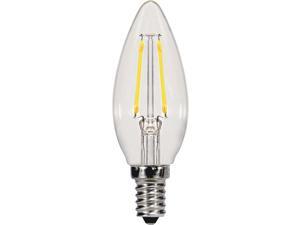Satco 2pk 2.5w Led Cand Bulb S21700 Satco 2pk 2.5w Led Cand Bulb S21700