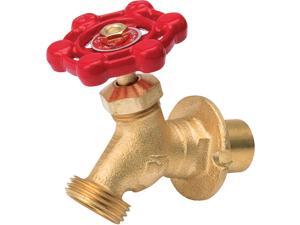 ProLine 1/2 In. S & 3/4 In.S x 3/4 In. MHT Brass Cast Iron Sillcock 108-503 ProLine 1/2 In. S & 3/4 In.S x 3/4 In. MHT Brass Cast Iron Sillcock 108-503