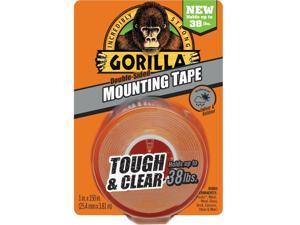 Gorilla 38lb Clr Mounting Tape 6036002