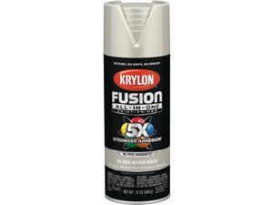Krylon Fusion All-In-One Gloss Spray Paint & Primer, River Rock K02721007 Krylon Fusion All-In-One Gloss Spray Paint & Primer, River Rock K02721007