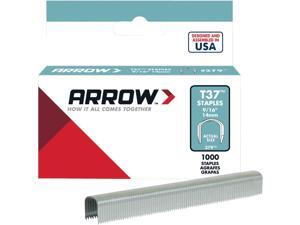 Arrow Fastener 379 T37 9/16" Round Crown Staples, 1000/Pk Arrow Fastener 379 T37 9/16" Round Crown Staples, 1000/Pk