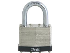 Do it Laminated Steel 2" Laminated Pin Tumbler Padlock 1805DDIB Do it Laminated Steel 2" Laminated Pin Tumbler Padlock 1805DDIB