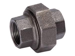 Southland 1-1/4 In. Ground Joint Malleable Black Iron Union 521-706BG Southland 1-1/4 In. Ground Joint Malleable Black Iron Union 521-706BG