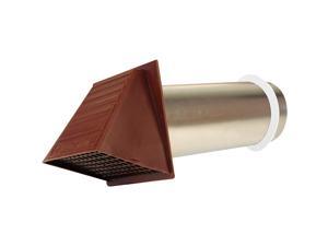 Dundas Jafine Maxi-Flow 4 In. Brown Plastic Dryer Vent Hood MVPB4BZ Pack of 12 Dundas Jafine Maxi-Flow 4 In. Brown Plastic Dryer Vent Hood MVPB4BZ Pack of 12