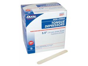 Unimed Midwest Inc Tongue Depressor, Non-Sterile, 3/5" Width, 5-1/2" Length Unimed Midwest Inc Tongue Depressor, Non-Sterile, 3/5" Width, 5-1/2" Length