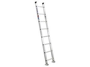 WERNER D1508-1 Ladder, 8 ft. H, 18-1/8 In W, Aluminum WERNER D1508-1 Ladder, 8 ft. H, 18-1/8 In W, Aluminum