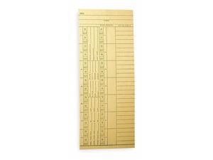 AMANO NK14-4505A Payroll Time Card,Double Sided,PK1000 AMANO NK14-4505A Payroll Time Card,Double Sided,PK1000